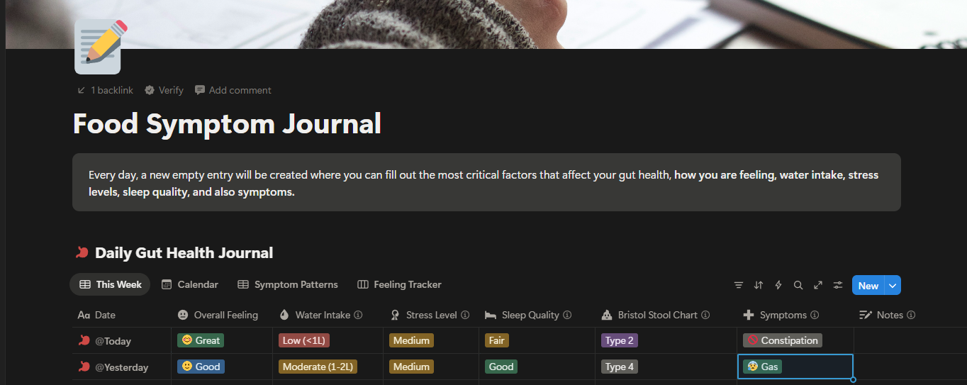 Protocol Preview: Weekly tracking sections with checkboxes, food lists, and progress indicators